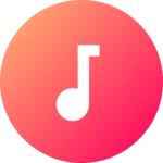 amp music player android application logo